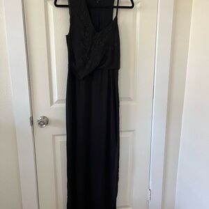 Anthropologie Black Maxi Dress